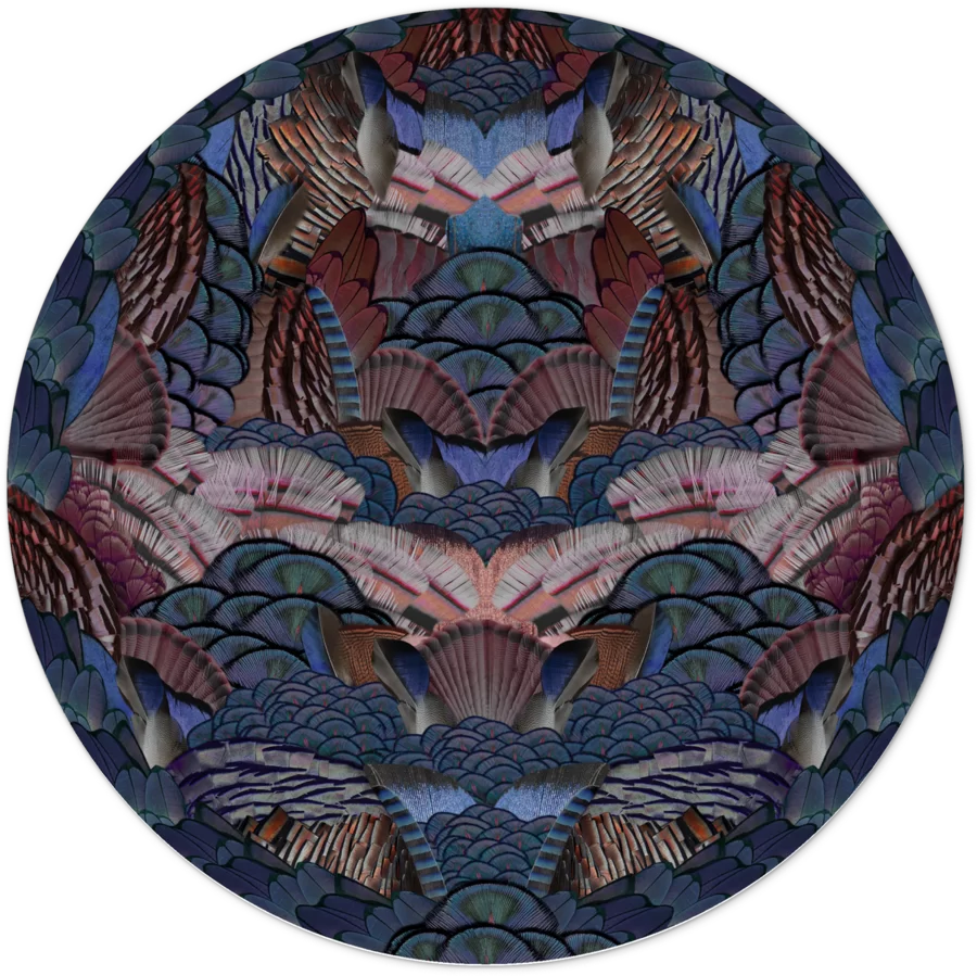 Carpet Extinct Animal Calligraphy Bird